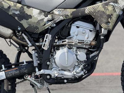 2026 Kawasaki KLX300 Cypher Camo Beige — photo 13 view