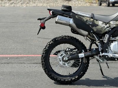 2026 Kawasaki KLX300 Cypher Camo Beige — photo 12 view