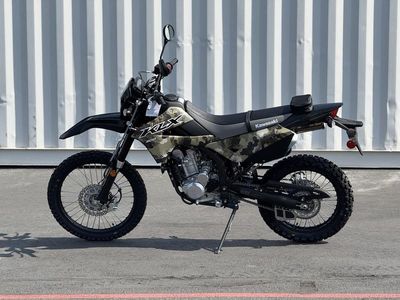 2026 Kawasaki KLX300 Cypher Camo Beige — photo 7 view