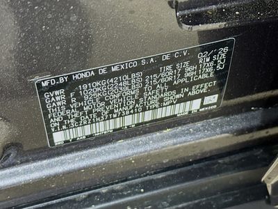 2026 Honda HR-V — photo 33 view