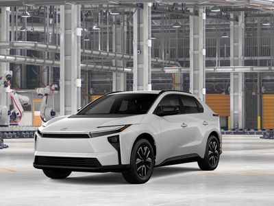 2026 Toyota bZ XLE — front three-quarter view