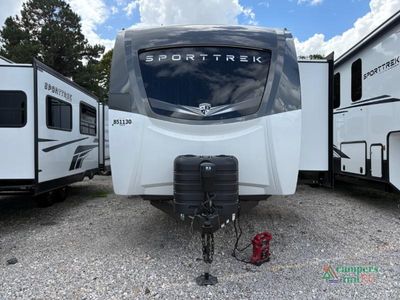 2026 Venture RV SportTrek Touring Edition — rear three-quarter view