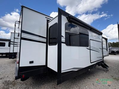 2026 Venture RV SportTrek Touring Edition — engine compartment view