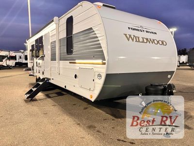 2026 Forest River RV Wildwood — front three-quarter view