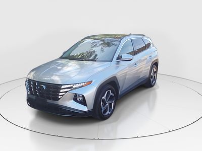 2024 Hyundai Tucson — rear three-quarter view