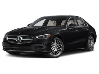 2026 Mercedes-Benz C-Class C 300 in Graphite Grey Metallic — front three-quarter view