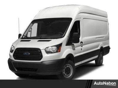 2016 Ford Transit Cargo Van T-350 HD 148" EL Hi Rf 10360 GVWR Sldng RH Dr DRW in Oxford White — front three-quarter view