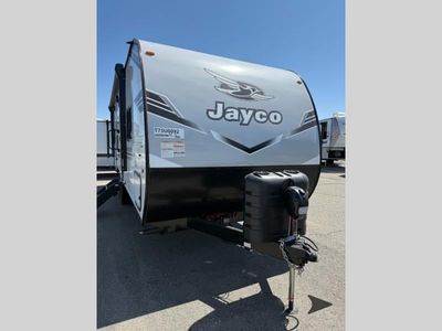 2026 Jayco Jay Flight SLX — front three-quarter view