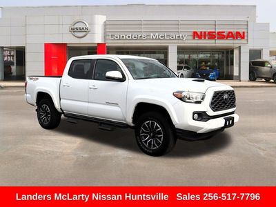 2020 Toyota Tacoma TRD Sport V6 — front three-quarter view