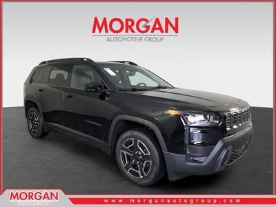 2026 Jeep Cherokee Limited in Black — front three-quarter view