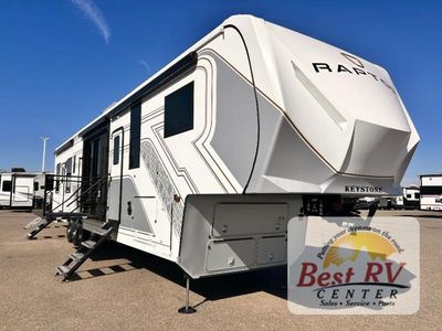 2026 Keystone RV Raptor — front three-quarter view