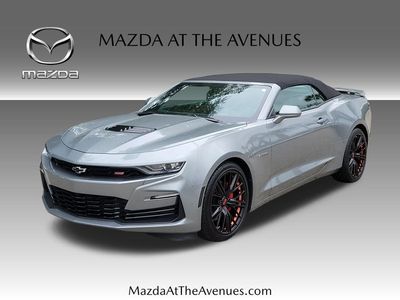2024 Chevrolet Camaro SS in Gray — front three-quarter view