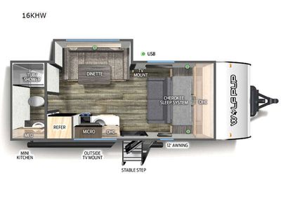 2023 Forest River RV Cherokee Wolf Pup - Photo 2