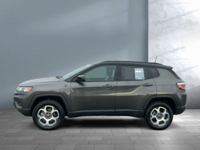 2022 Jeep Compass — rear three-quarter view