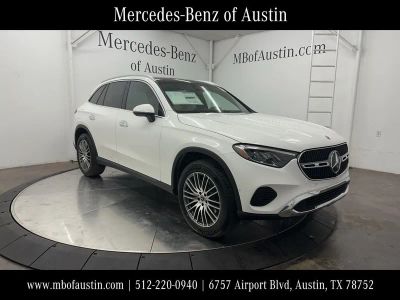 2026 Mercedes-Benz GLC 300 in Polar White — front three-quarter view