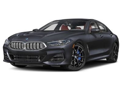 2026 BMW 8 Series 840i in Black Sapphire Metallic — front three-quarter view