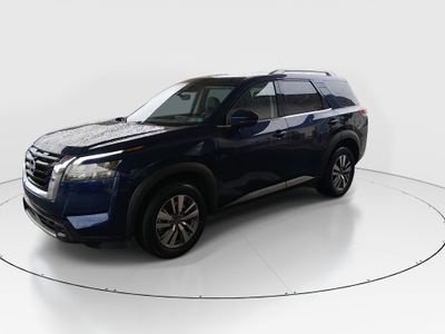 2025 Nissan Pathfinder — rear three-quarter view