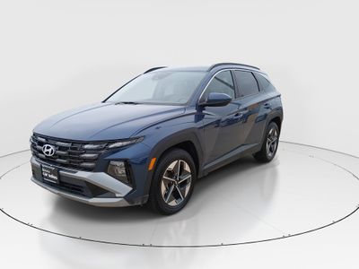 2025 Hyundai Tucson — rear three-quarter view