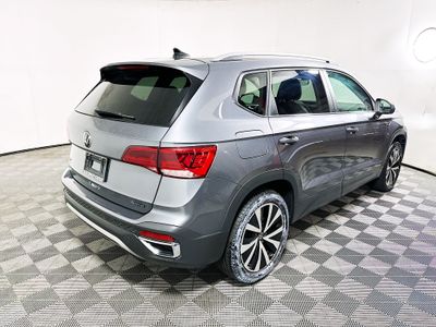 2022 Volkswagen Taos — rear three-quarter view