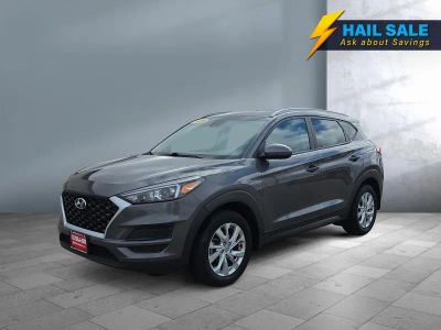 2020 Hyundai Tucson — front three-quarter view