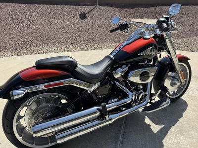 2025 Harley-Davidson FLFB - Fat Boy — detail view