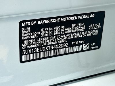 2026 BMW X5 — photo 27 view