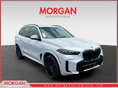 2026 BMW X5 sDrive40i in White — front three-quarter view