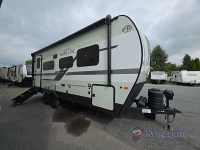 2027 Forest River RV Flagstaff Micro Lite — front three-quarter view