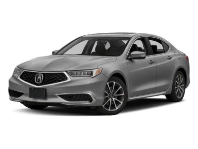 2018 Acura TLX w/Technology Pkg in Gray — front three-quarter view