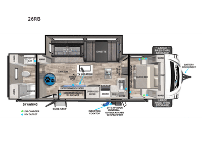 2023 Forest River RV Vibe - Photo 2