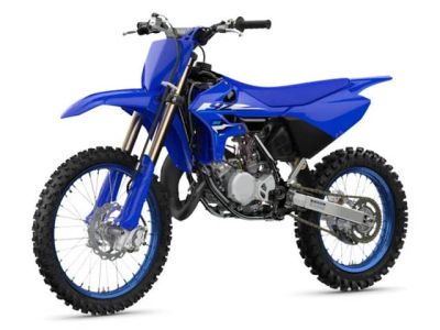 2027 Yamaha YZ85LW — front three-quarter view