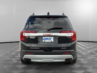 2021 GMC Acadia — rear three-quarter view