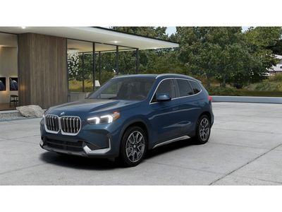 2026 BMW X1 xDrive28i xDrive28i in Night Dusk Blue Metallic — front three-quarter view