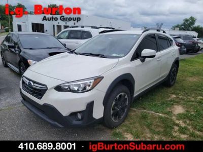 2021 Subaru Crosstrek — rear three-quarter view