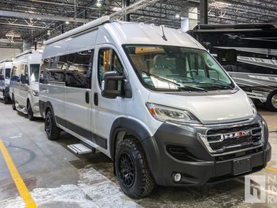 2025 Panoramic Rv Corporation Rv PANORAMIC in Silver — front three-quarter view
