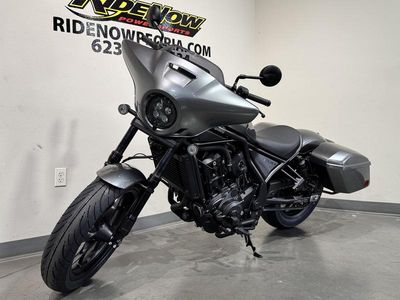 2026 Honda Rebel 1100T — rear three-quarter view
