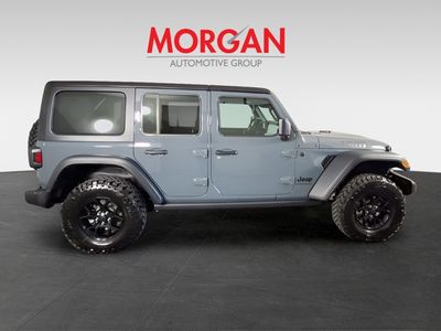 2026 Jeep Wrangler — rear three-quarter view
