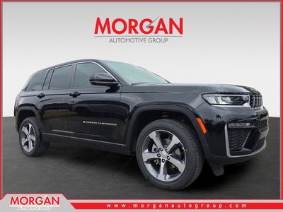 2026 Jeep Grand Cherokee Limited in Black — front three-quarter view