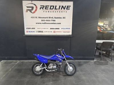 2026 Yamaha TT-R50E — front three-quarter view