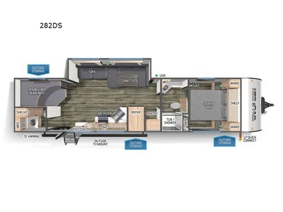 2024 Forest River Cherokee Wolf Den — photo 11 view