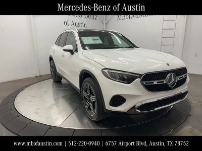 2026 Mercedes-Benz GLC 300 in Polar White — front three-quarter view