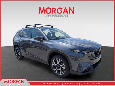 2026 Mazda CX-5 2.5 S Preferred in Machine Gray Metallic — front three-quarter view
