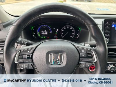 2022 Honda Accord Hybrid — engine compartment view