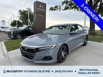 2022 Honda Accord Hybrid CV3F9NKNW — front three-quarter view