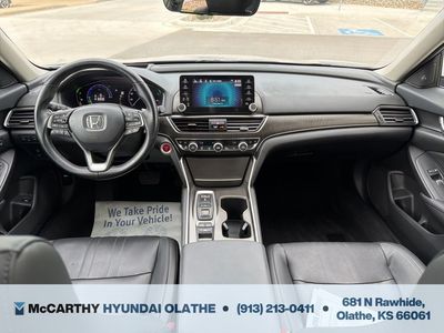 2022 Honda Accord Hybrid — rear three-quarter view