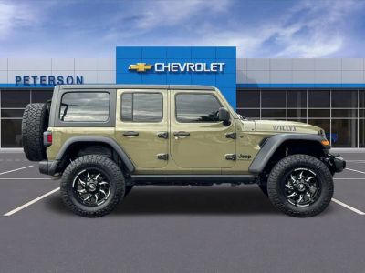 2025 Jeep Wrangler — rear three-quarter view