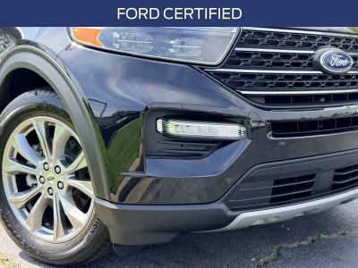 2022 Ford Explorer — rear three-quarter view