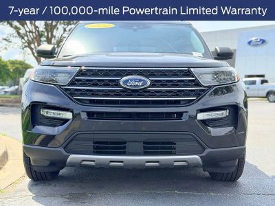 2022 Ford Explorer — interior view