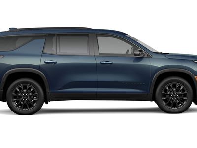 2026 Chevrolet Traverse — rear three-quarter view