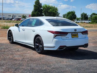 2018 Lexus LS — rear three-quarter view